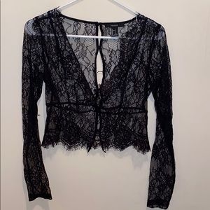 FOREVER21 Lace Blouse